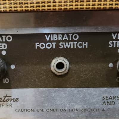 RARE! Silvertone (Danelectro) 1336 All Tube 50 Watt 212 Combo 1954-56 USA image 16