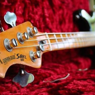 LEFTY LEFT HANDED Musicman Sabre 1980 Sunburst image 2