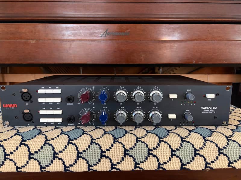 Warm Audio WA273-EQ 2-Channel British Microphone Preamp / EQ 2018 - Present - RAF Blue Gray image 1