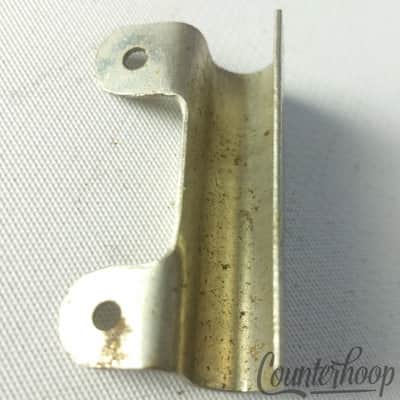 *Leedy Snare/Tom Drum Key Holder Mount Parade Marching Nickel 1 1/8" Vintage 30s image 2