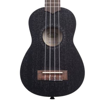 Kala KA-15S-BLK Mahogany Soprano Ukulele - Black Satin image 1