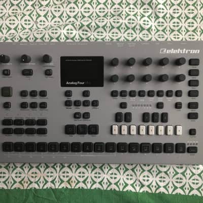 Elektron Analog Four MKII 4-Voice Tabletop Analog Synthesizer 2017 - Present - Grey