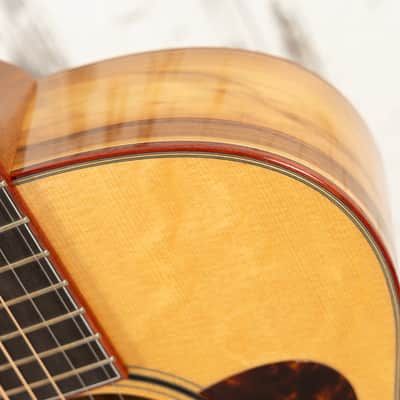 Bourgeois 2013 Luthier's Choice Small Jumbo "Face" Guitar - Bear Claw Spruce Top / Red Gum Eucalyptus Back and Sides image 19
