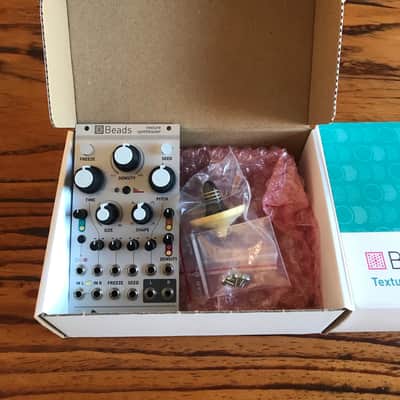Mutable Instruments Beads Texture Synthesizer 2022 - Aluminum image 1
