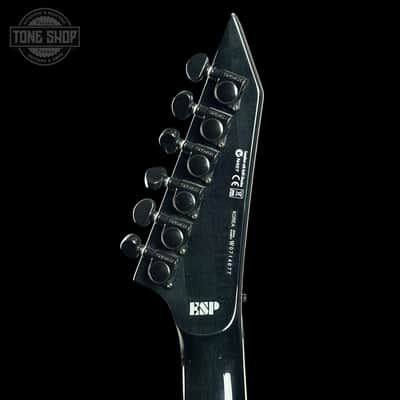 Used ESP LTD Deluxe M-1000 Trans Black TSU24827 image 23