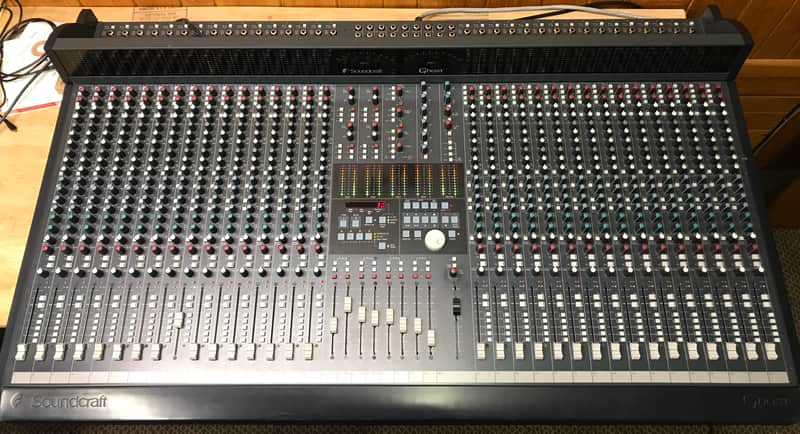 Soundcraft Ghost 32 Channel Mixing Console with Meter Bridge image 1