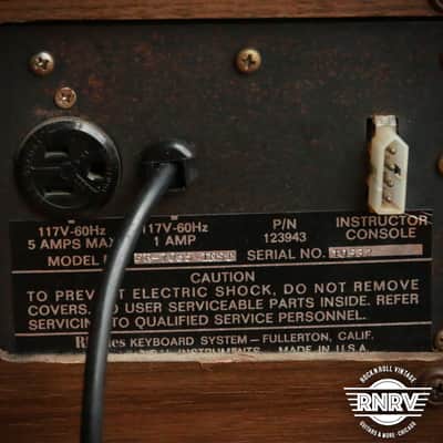 1970's Fender Rhodes 73 Instructor Console Model Model FR-7055 (Serviced) image 21