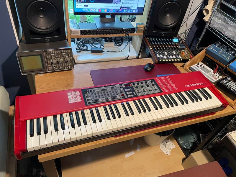 Nord Electro 3 SW73 Semi-Weighted 73-Key Digital Piano 2009 - 2013 - Red image 1