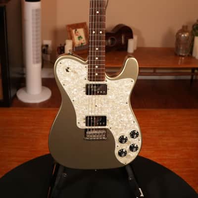 2017 Fender Limited Edition American Professional Telecaster Deluxe – Champagne w/ Solid Rosewood Neck, OHSC & COA image 1