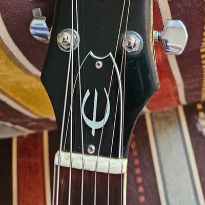1968 Epiphone Riviera E360-TD - Sunburst - Owned By Hollis Calvert (Peavey AR) image 5