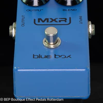 Vintage MXR Blue Box Block Logo 1977 s/n 3-008 612 as used by Jimmy Page, Rowland S Howard - Birthday Party image 8