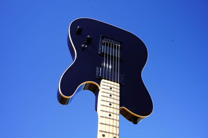 Schecter USA CUSTOM SHOP PT Black/Maple Neck 6-String Electric Guitar w/ Case (2025) image 1