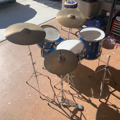 Rogers Drum Kit 1965 Blue Onyx image 3
