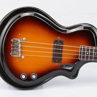 Yamaha SB-30 Sunburst Electric Bass Guitar MIJ w/ SKB Case #55298 image 5