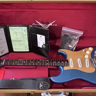 Fender Custom Shop Limited Edition ‘57 Stratocaster Relic LCC 2024 - Aged Lake Placid Blue #CZ579316 image 1