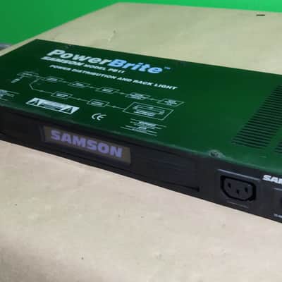 Samson PowerBrite PB11 Rackmount Power Distribution / Lighting System 2010s - Black image 3