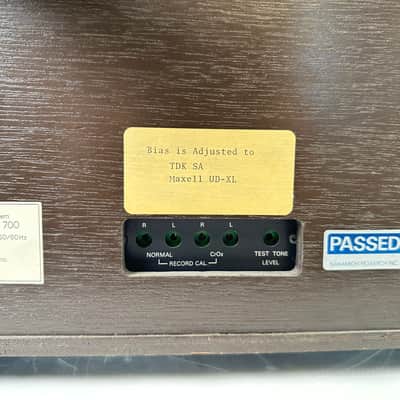 Nakamichi 700 Tri-Tracer 3 Head Cassette Deck image 12