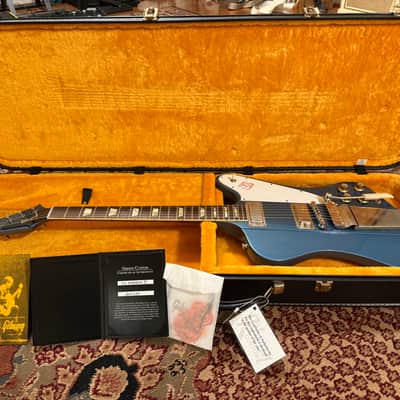 Gibson Custom Shop 1963 Firebird V Reissue 2022 - Pelham Blue VOS image 1