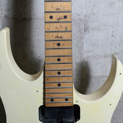 Ibanez RG550-WH Husk Maple Fretboard 1989 White Fujigen image 4