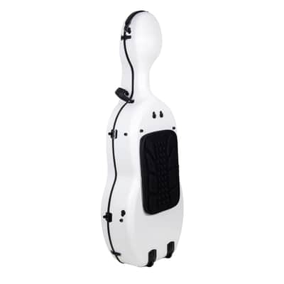 Crossrock 4/4 Cello Case, Carbon Fiber Composite with Wheels , Lightweight Flight Case image 2