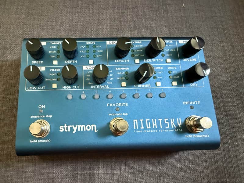 Strymon NightSky Time-Warped Reverberator 2020 - Present - Blue image 1