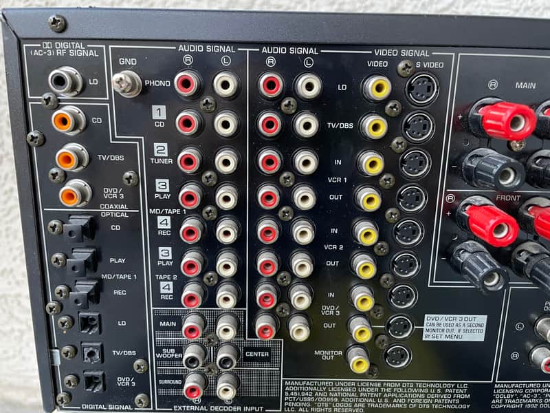 Vintage Yamaha DSP-A1 Natural Sound AV Receiver For Parts Or