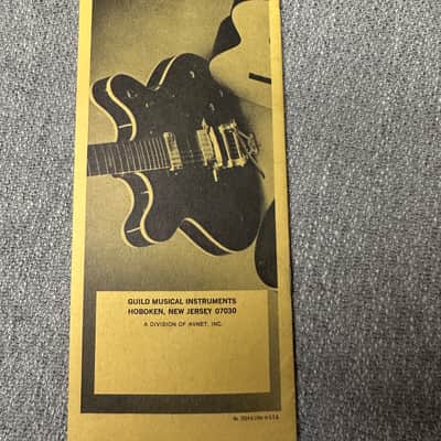Guild Catalog Price List June 15, 1968 - Yellow image 7