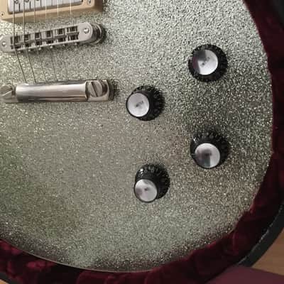 Gibson Custom Shop Les Paul Standard 2008 Silver Sparkle image 10