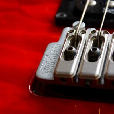 Jackson PC1 Custom shop Cajun Red 1997 Guitar Center Limited Run of 33 Units Worldwide image 8