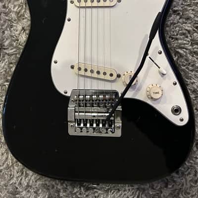Fender Squier Stratocaster - Japan - 1984 - Black - Kahler - OHSC image 3