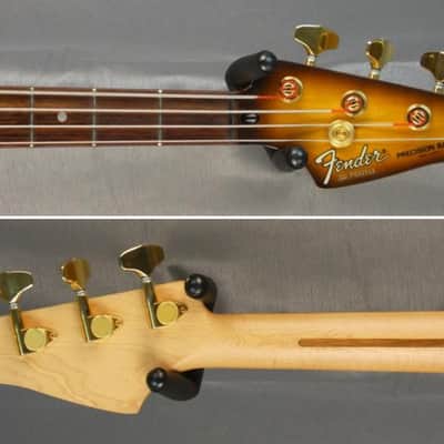 FENDER Precision Bass Lyte Deluxe PJ 1993 - Violin Burst - Japan Import image 4