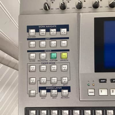 Yamaha AW4416 Professional Audio Workstation 16-Track Digital Recorder 2000s - Silver image 2