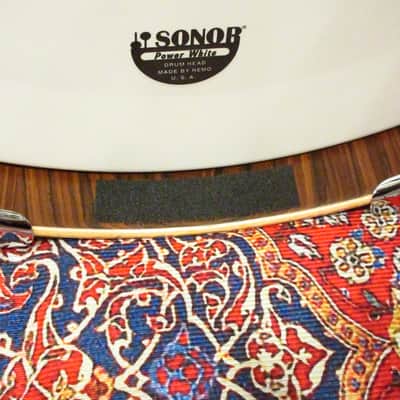 Sonor Vintage Series Rosewood Semi Gloss 4pc Drum Set 20" 10" 12" 14" With tom holder image 11