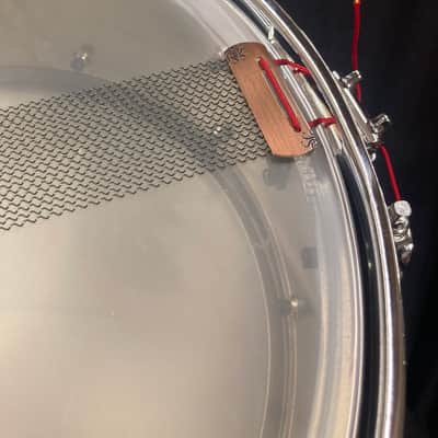 Sakae - 5.5x14" SDM1455T 10-Lug Snare Drum 2016 - Chrome image 16