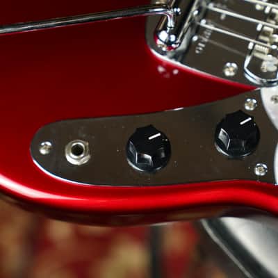 1995-1996 Fender Mustang MG-69, Made in Japan - Candy Apple Red / Matching Headstock / Pro Setup image 11