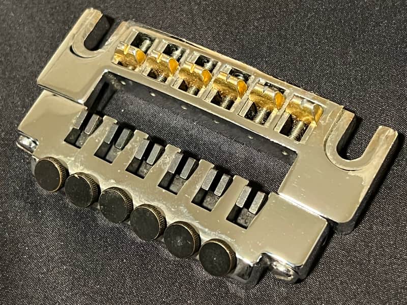 Schaller 456 Chrome Bridge SG LP Tony Iommi 1970's 80's like on his Jaydee Old Boy SG Custom image 1