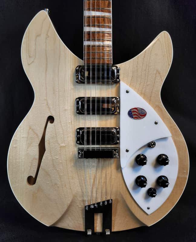Rickenbacker 1993Plus Maple Glo, 12-String, 3X Toaster Pups, Stereo, w/HSC image 1