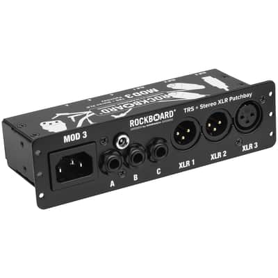 MOD 3 V2 Patchbay XLR TRS Vocalists Rockboard image 1