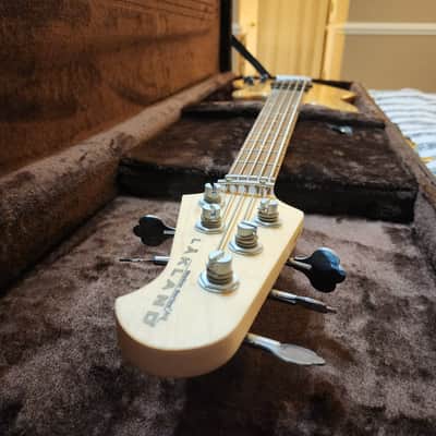 Lakland 55-02 Deluxe 5 String Late 2010s - Natural Spalted Maple image 4