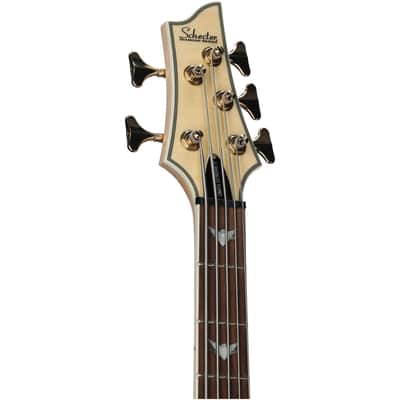 Schecter Omen Extreme-5 5-String Electric Bass, Gloss Natural image 7