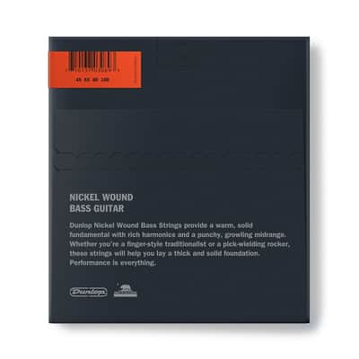 Dunlop DBN45100 Nickel Wound, Medium Light Set/4 image 2
