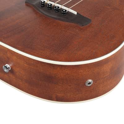 Ibanez PNB14EOPN Parlor Acoustic/Electric Bass - Open Pore Natural (PNB14EOPN) image 7