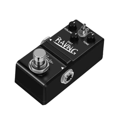 Rowin LN-305 RAVING Heavy Metal Distortion Effects Pedal Ture Bypass,price include the import duty to US buyer image 2