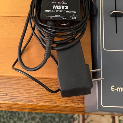 E-MU Systems Drumulator w/ e-drum cartridges, Doepfer MSY2 for Syncing and cables image 3