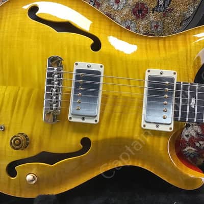 2022 PRS - Hollowbody II Piezo 10 Top MS - McCarty Sunburst - ID 5482 image 8