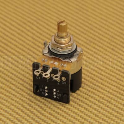 EP-5586-000 (1) CTS Full Size 500k Audio Taper Push/Pull Pot for Guitar/Bass