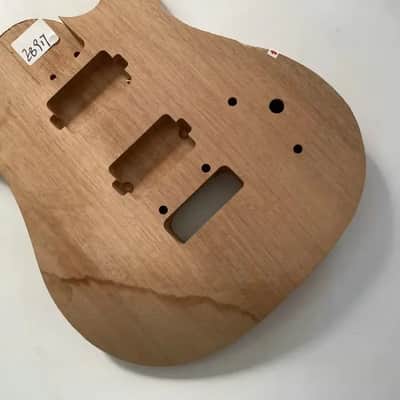 Mahogany HH Guitar Body DIY Project image 3