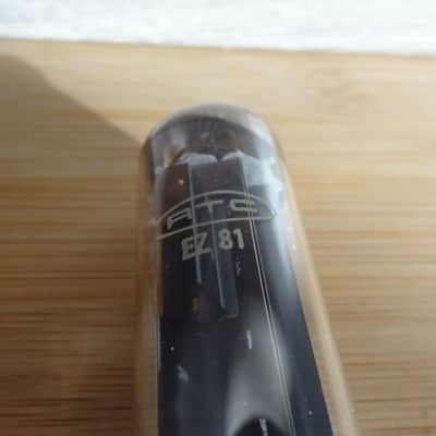 Rare  NOS  RTC EZ81 6ca4  super strong perfect balance. like Mullard , Philips for Vox AC15 AC10  Wem image 13