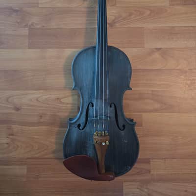 3D Printed Fiddle Violin 4/4 - Black image 1