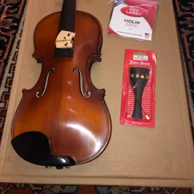 Brand New Intermediate Violin Do-It-Yourself Kit 2019 French Polished 3/4 image 2
